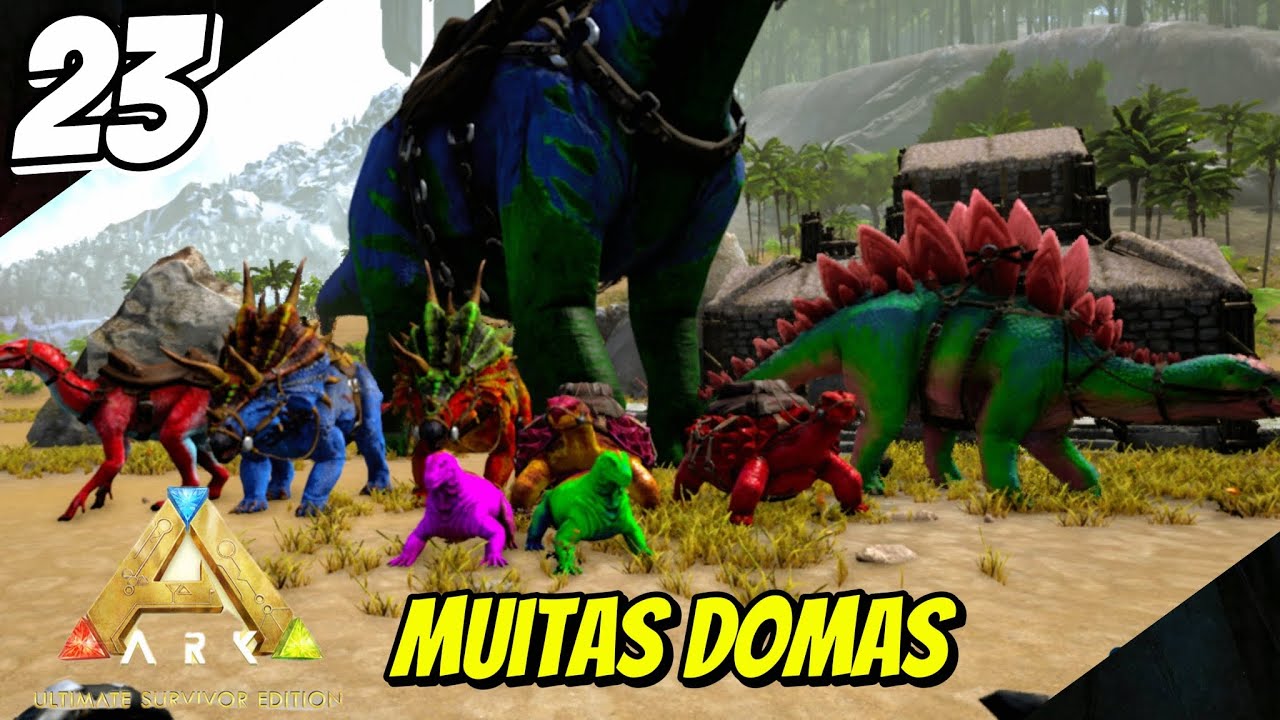Consegui Novos Dinos do Evento | Muitas Domas | Ark ultimate #23 #arkmobile #ark #jogos #games