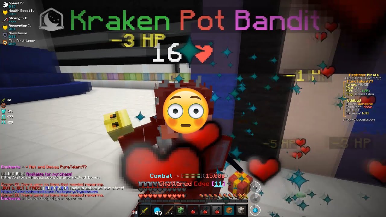 MINECADIA'S BEST DROPOUT😳💔