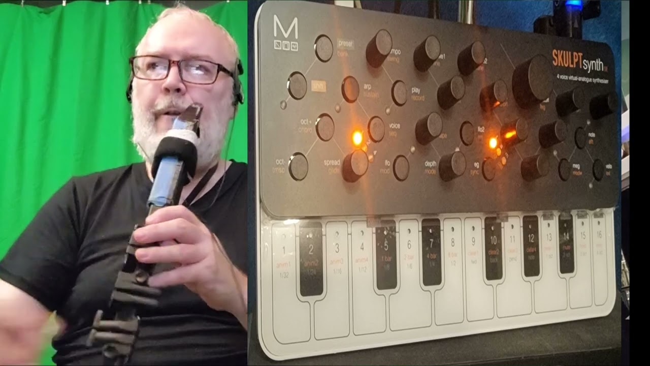 Modal Electronics Skulpt windcontroller demo presets.