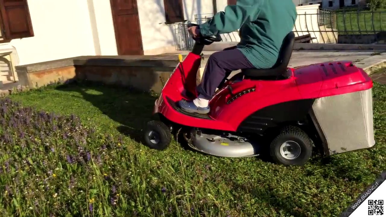 HONDA HF1211 HE - Trattorino tosaerba rider idrostatico monolama a raccolta
