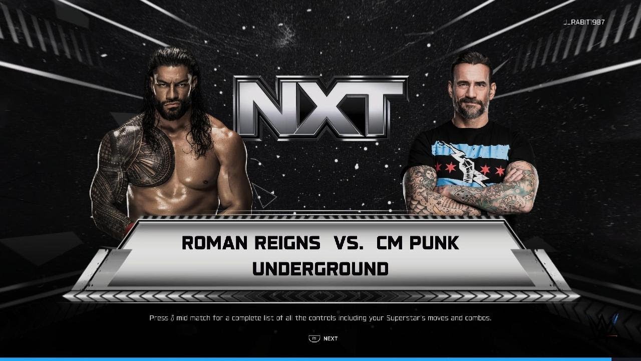 WWE 2K26 Underground Match