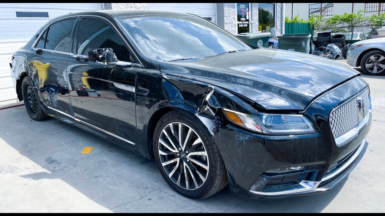 Rebuilding A Totaled Lincoln Continental For A Subscriber After A Hit And Run! We Need@Vtuned