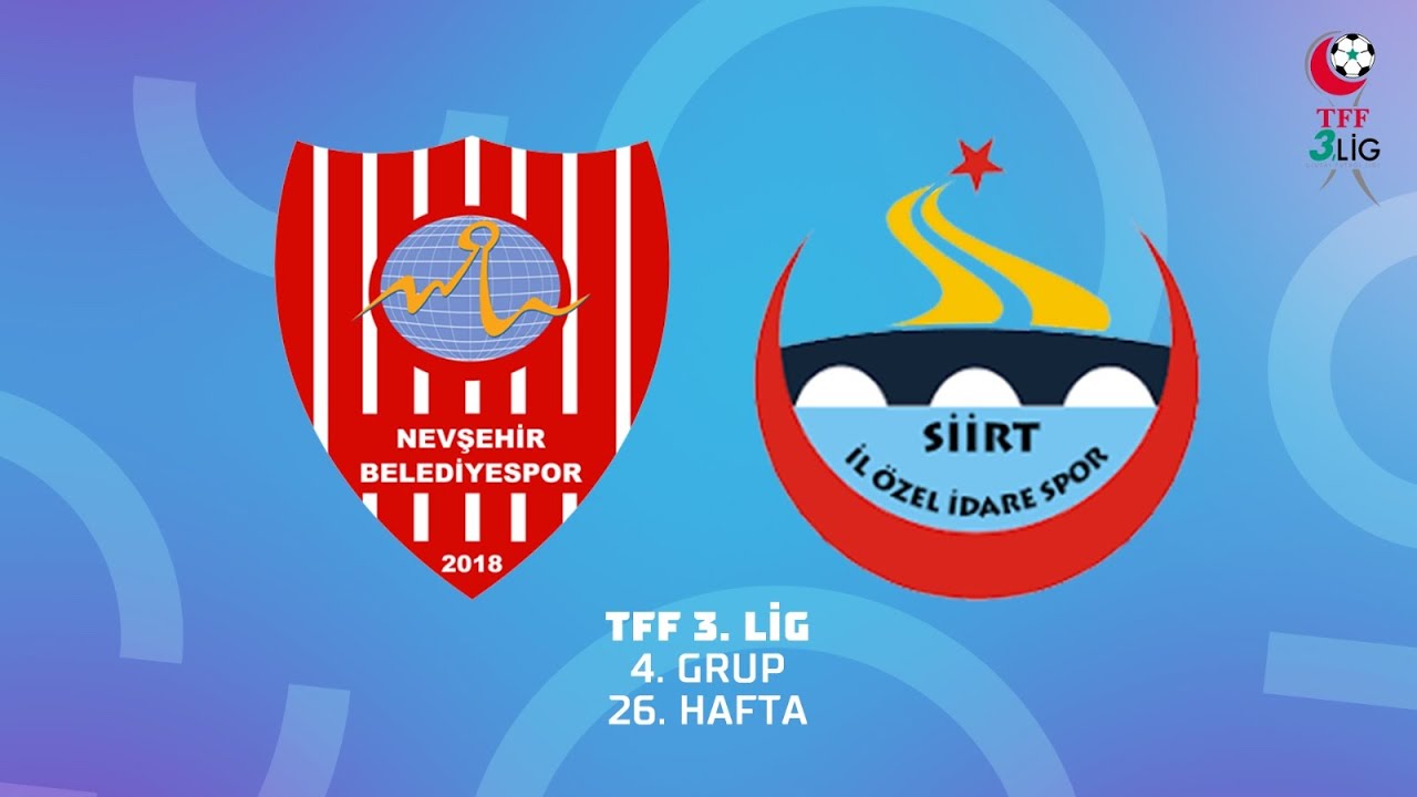 TFF 3. Lig 4. Grup | Nevşehir Belediye Spor - Siirt İl Özel İdaresi Spor