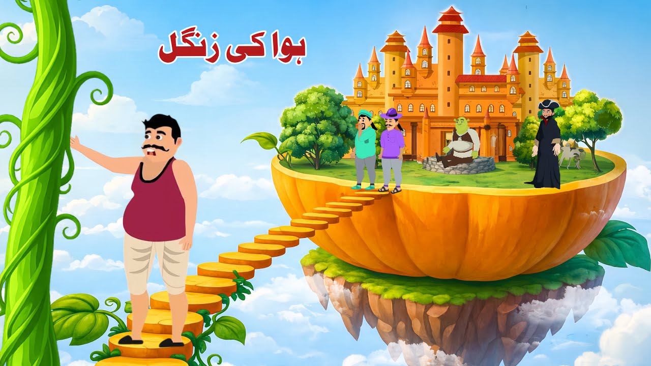 Khan and The Beanstalk | Khan Cartoon Pashto | Moral Kahani 2026
