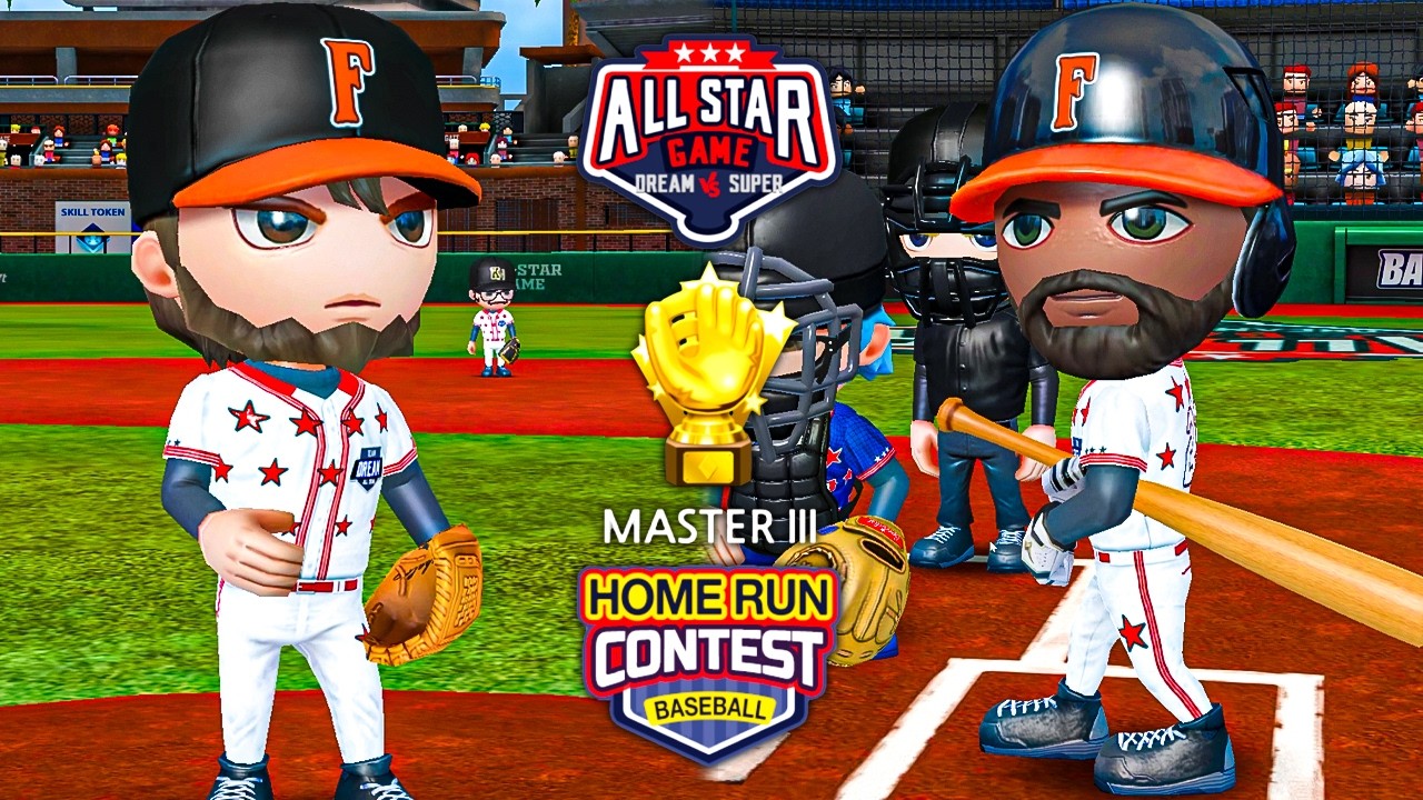 MASTER 3 ALL-STAR GAME & HOME RUN DERBY! (Final Team)