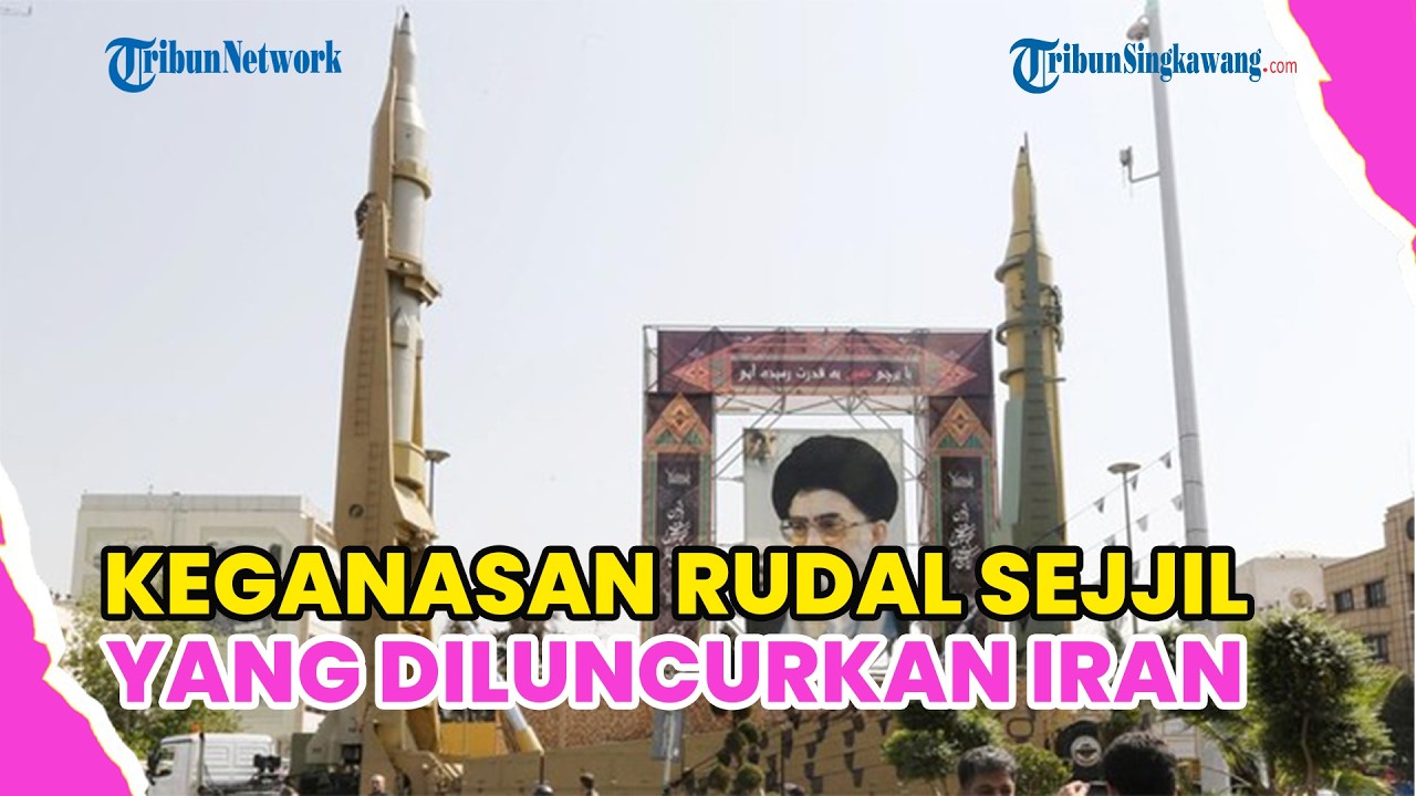 INI KEUNIKAN & KEGANASAN RUDAL SEJJIL YANG DILUNCURKAN IRAN KE ISRAEL