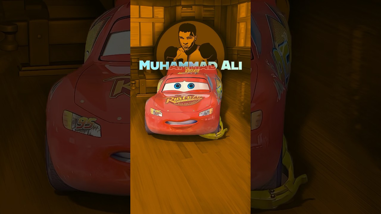 Muhammad Ali reference in Cars animation 🥊