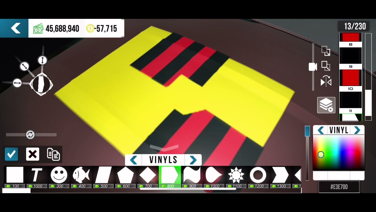 How to make a Porsche logo in Car Parking Multiplayer!