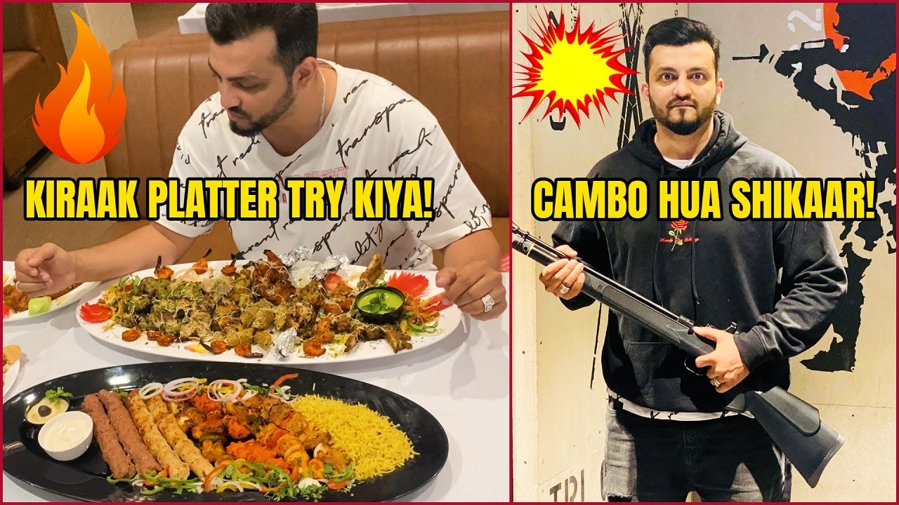 HYDERABAD MEY HUNGAMA PLATTER TRY KIYA AUR CAMBO KA SHIKAAR HUA EK CHALLENGE MEY!