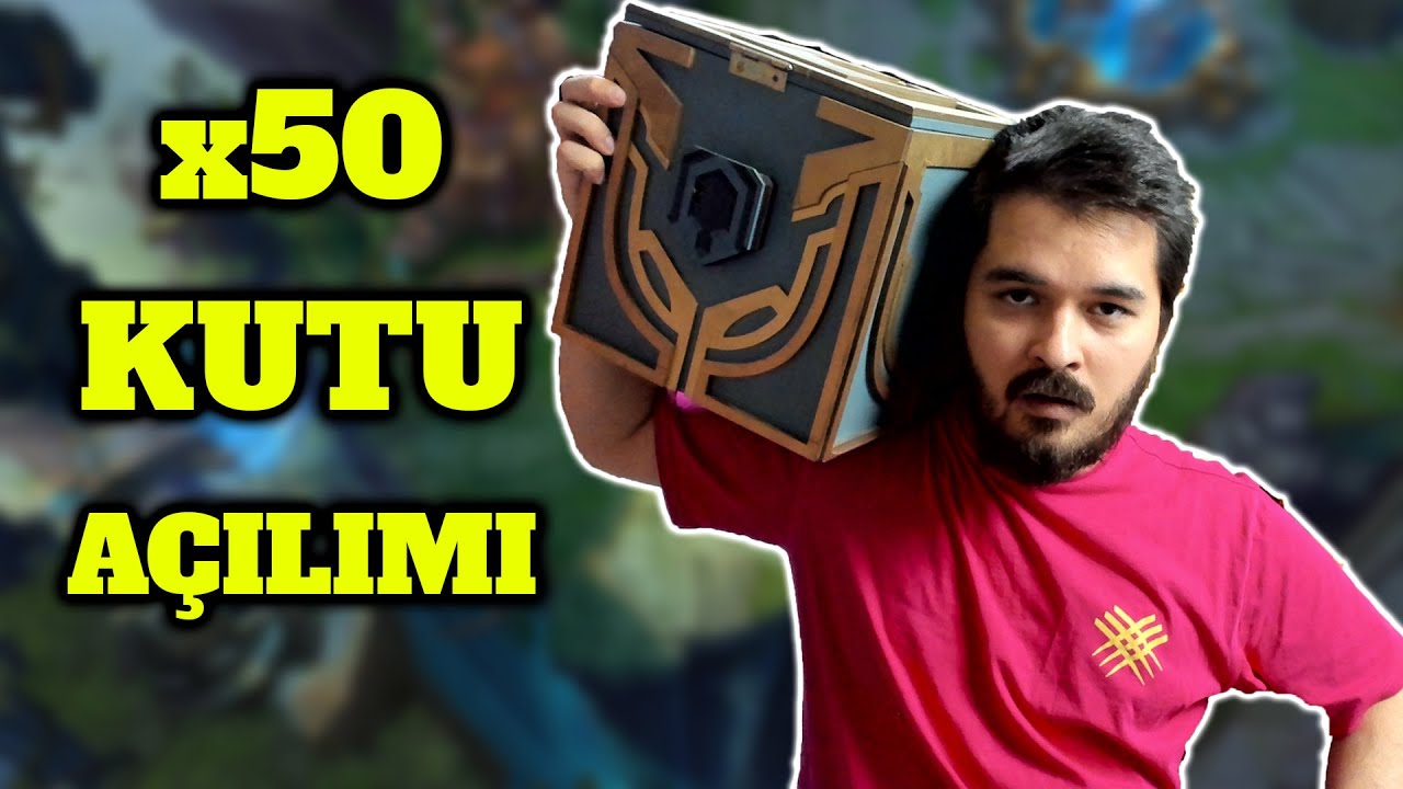 50 Tane Hextech Kutusu Açıyoruz - League of Legends