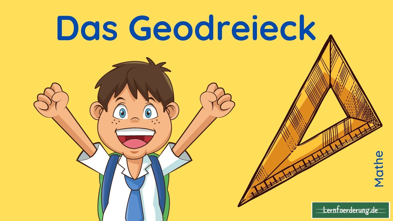 Geodreieck schnell erkl&auml;rt ✅ Zahlen und Zeichen