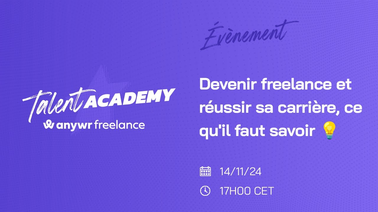 Devenir freelance et réussir sa carrière, ce qu'il faut savoir 💡