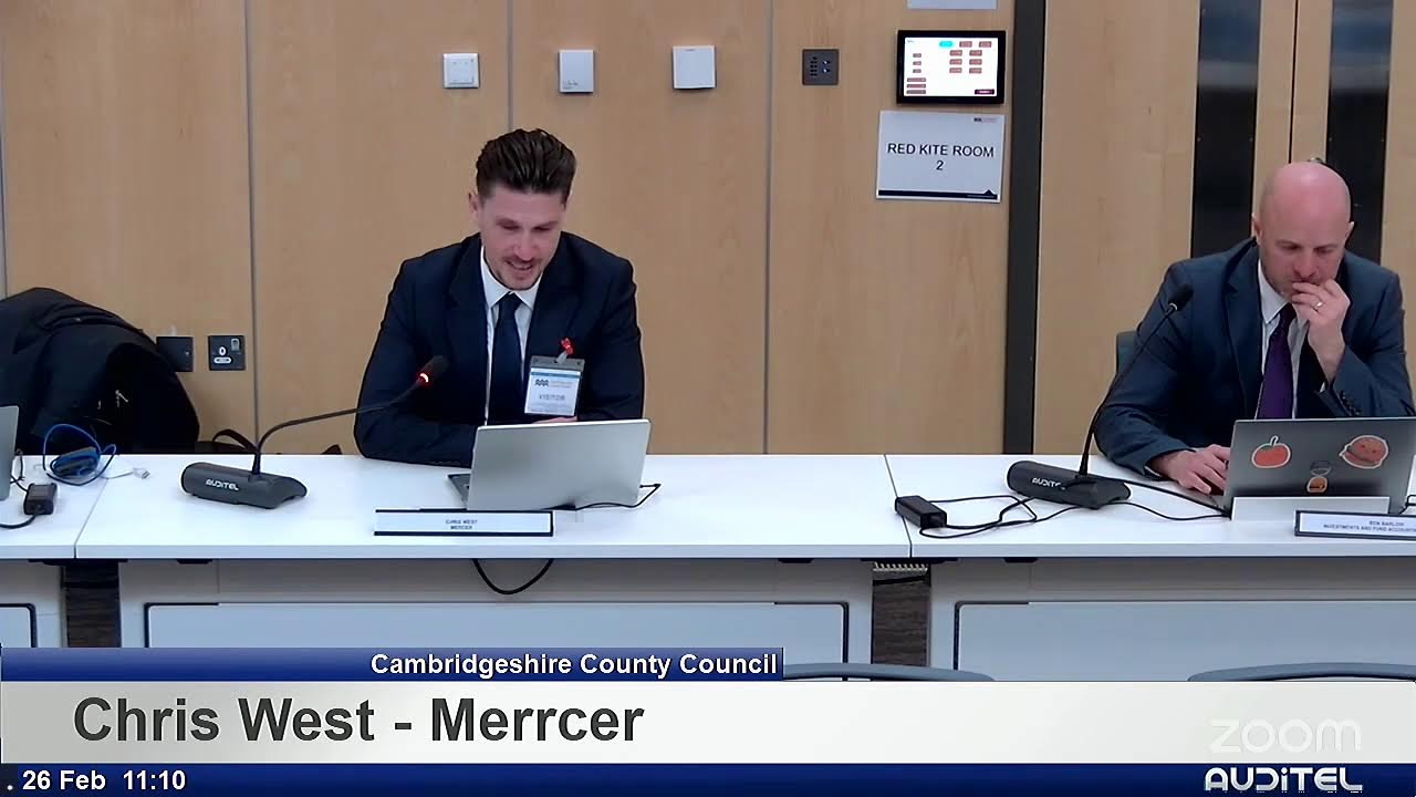Pension Fund Committee Investment Sub-Committee - 26th February