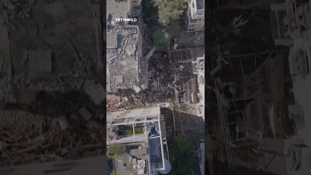 Extensive damage in Tel Aviv after Iranian strike