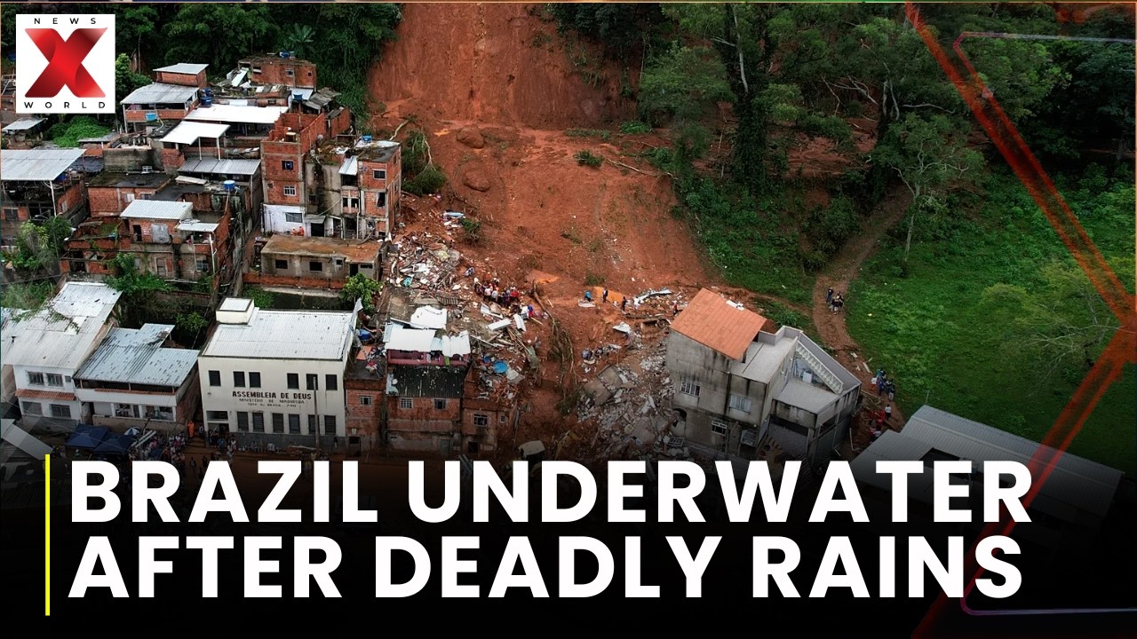 Brazil Flood Crisis Escalates After Torrential Rains, Hundreds Displaced, Dozens Dead | NewsX World