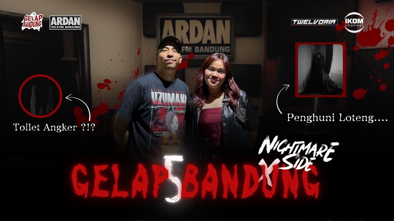DIMASTA (NIGHTMARE SIDE) & KISAH MENCEKAM SOSOK PEREMPUAN YANG TAK DIUNDANG - GELAP BANDUNG EPS 5