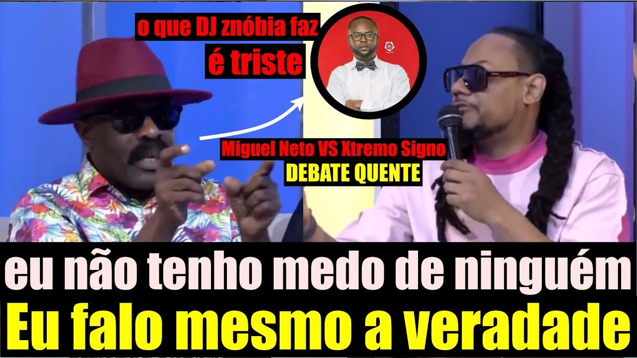 Miguel Neto volta a responder Dj ZNóbia com Extremo Signo no Debate sobre inteligencia artificial