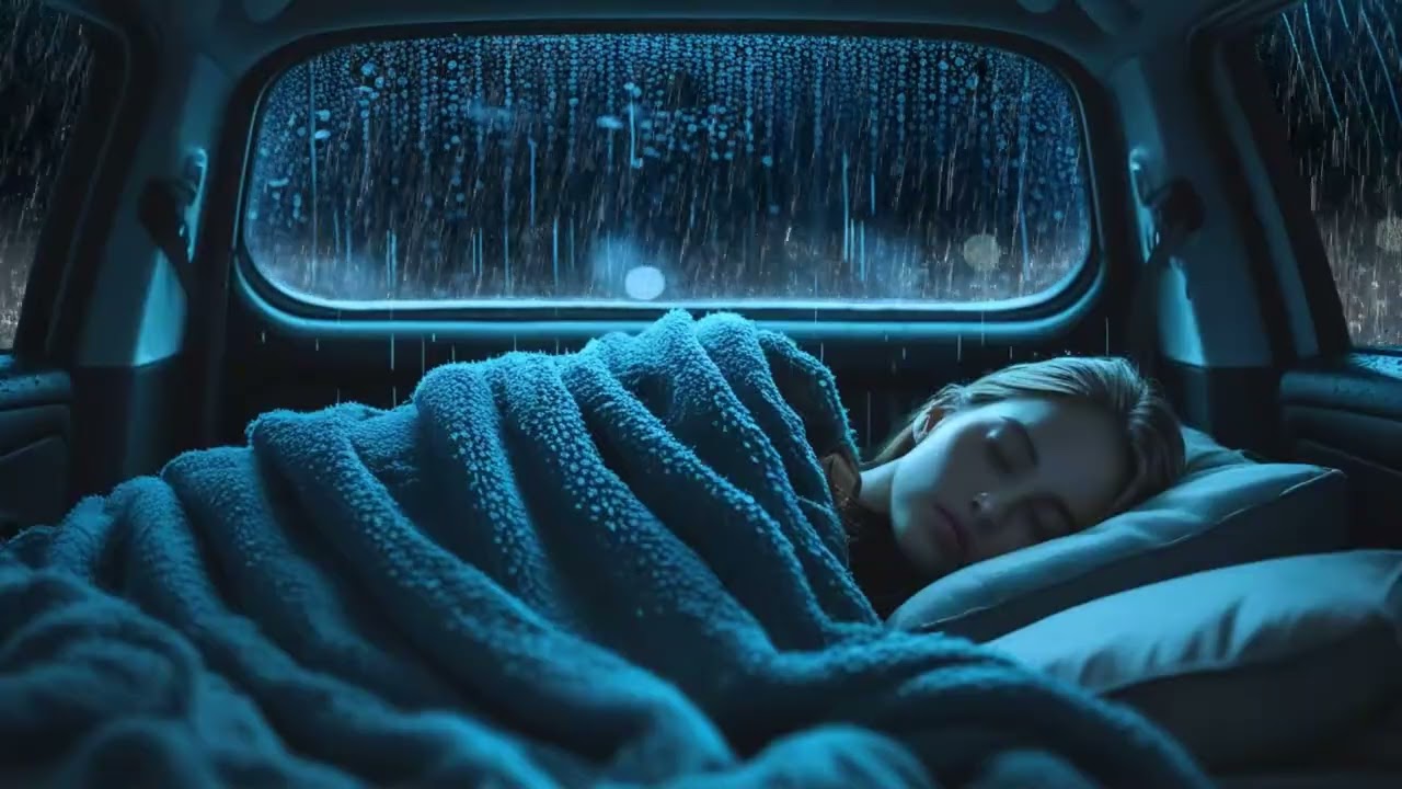 99% Dormir instantanément avec bruit de la pluie et du tonnerre pour bien dormir et se détendre #7