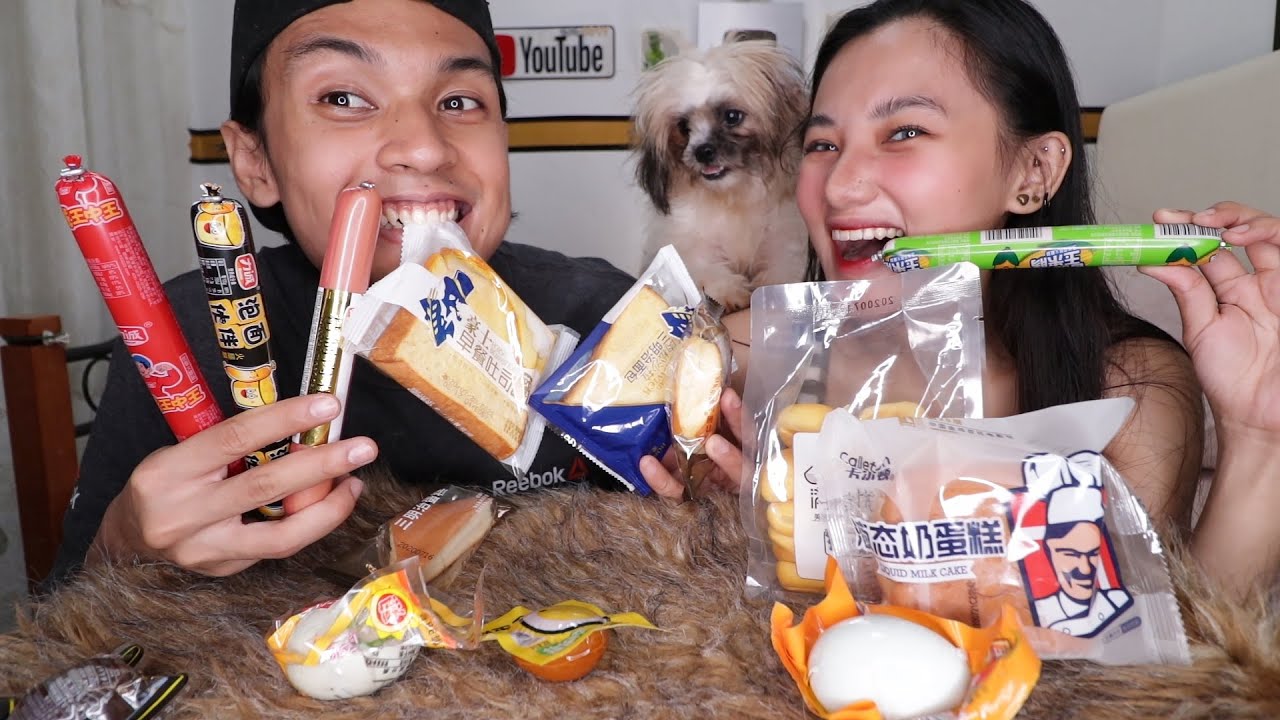 Eating food from CHINESE GROCERY STORE!!! | GIVEAWAY WINNERS ANNOUNCEMENT