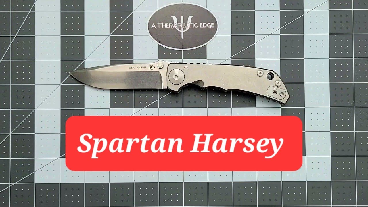 The Spartan Harsey in S45VN rocks! #usamadeblade