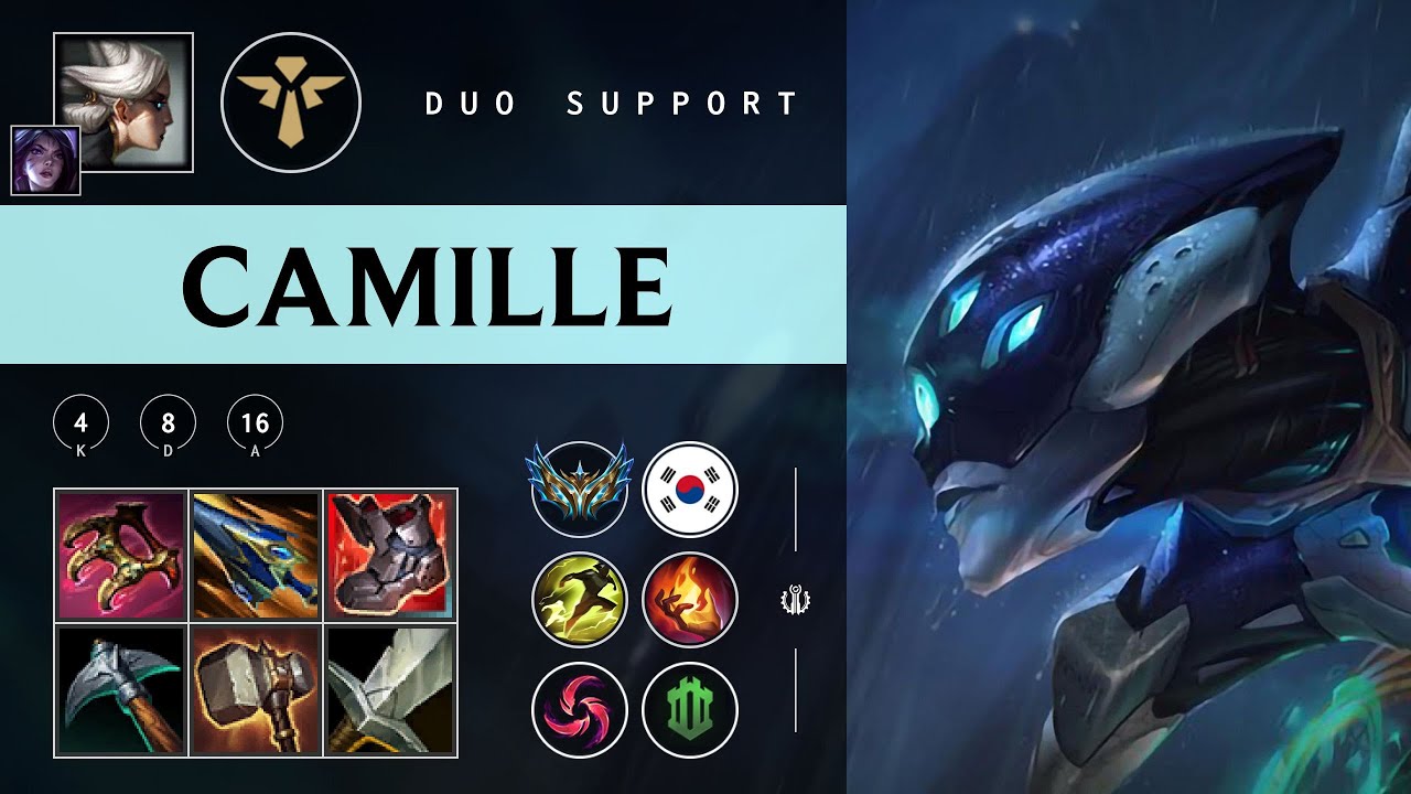 Camille Support vs Pantheon - KR Challenger Patch 25.24