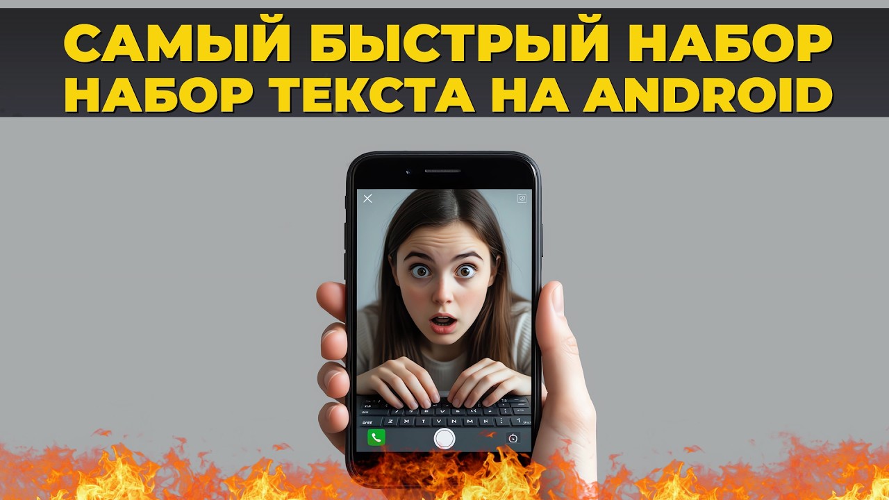 Самый быстрый набор текста на Android