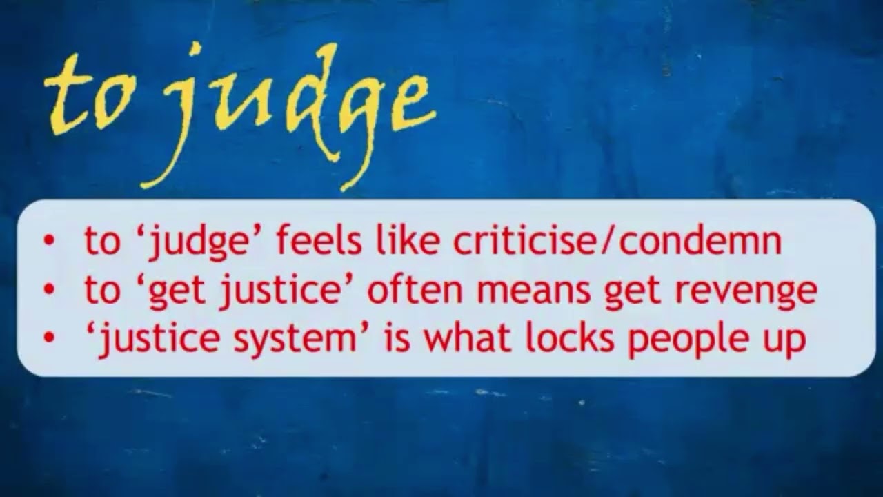 Big Bible Words - Judge and Righteousness