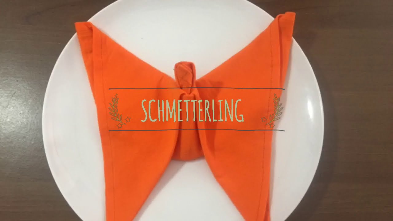 Tutorial Melipat Napkin folding Dengan Cepat & Gampang