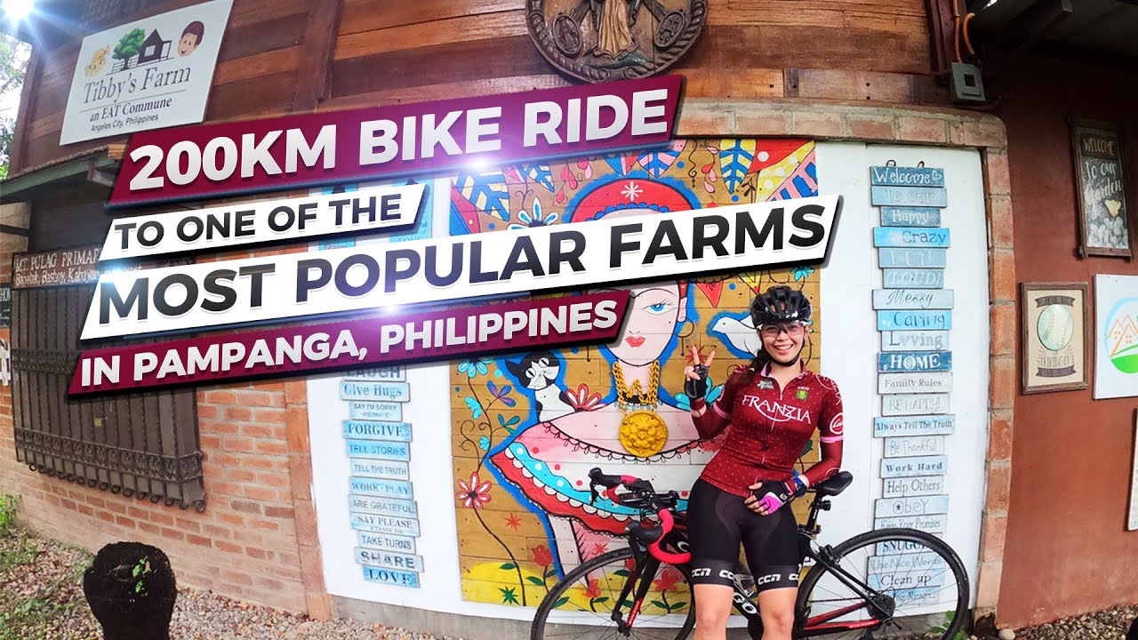 Biking to one of the most popular farms in Pampanga (200km ride)