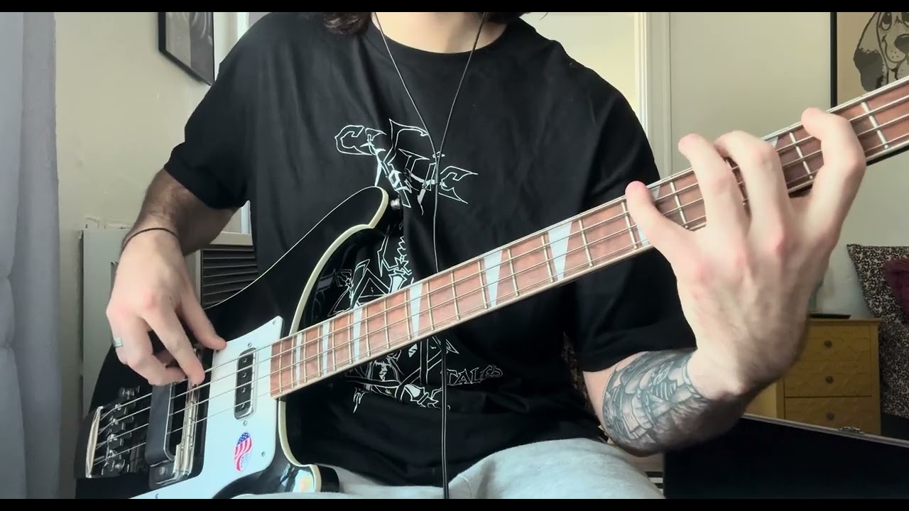 Metallica- “Welcome Home (Sanitarium)” Bass Cover