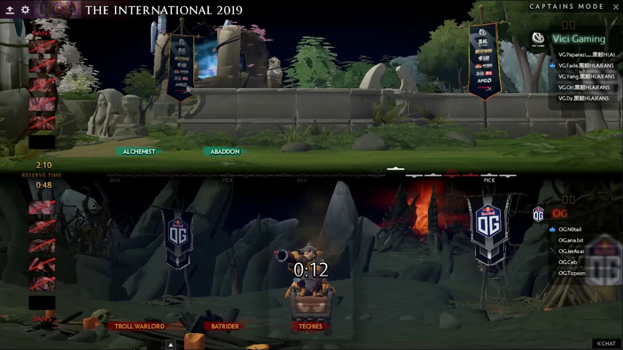 Выбор Techies на Dota 2 Ti9 от OG Jerax, и реакция зрителей была бесценной.