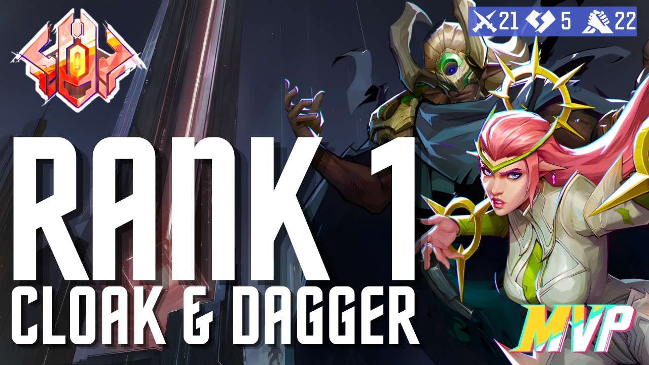 RoshanFPS | Rank 1 Cloak & Dagger Gameplay | Season 6.5 | Marvel Rivals