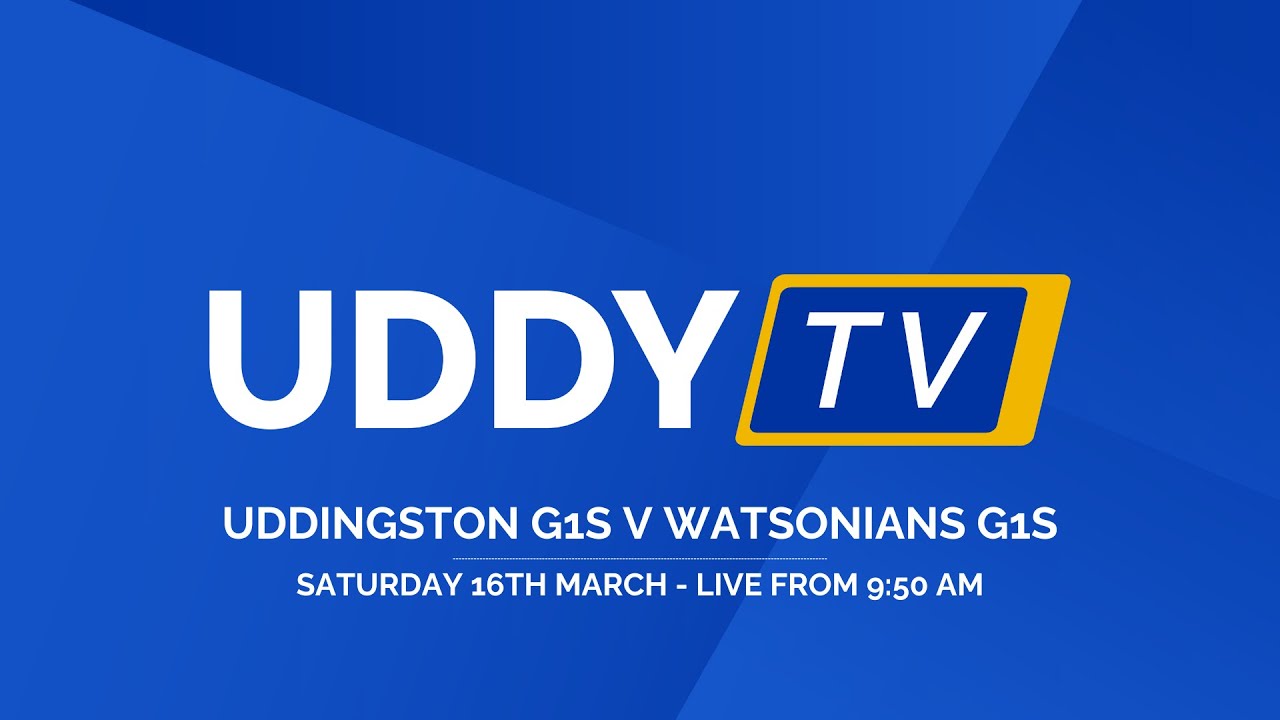 Uddingston Gents 1s vs. Watsonians Gents 1s