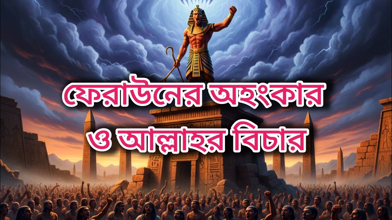 ফেরাউনের অহংকার ও আল্লাহর বিচার | মূসা (আঃ)-এর অলৌকিক কাহিনি | Pharaoh Story | Musafir Alamgir