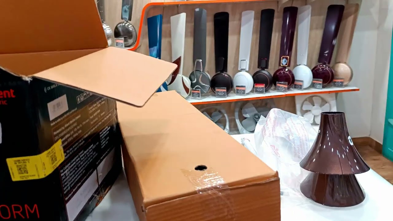 Unboxing Orient Electric Aerostorm Fan