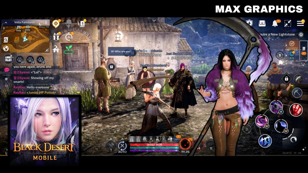 Геймплей Black Desert Mobile 2026 | Предварительный просмотр всех классов | Android / IOS