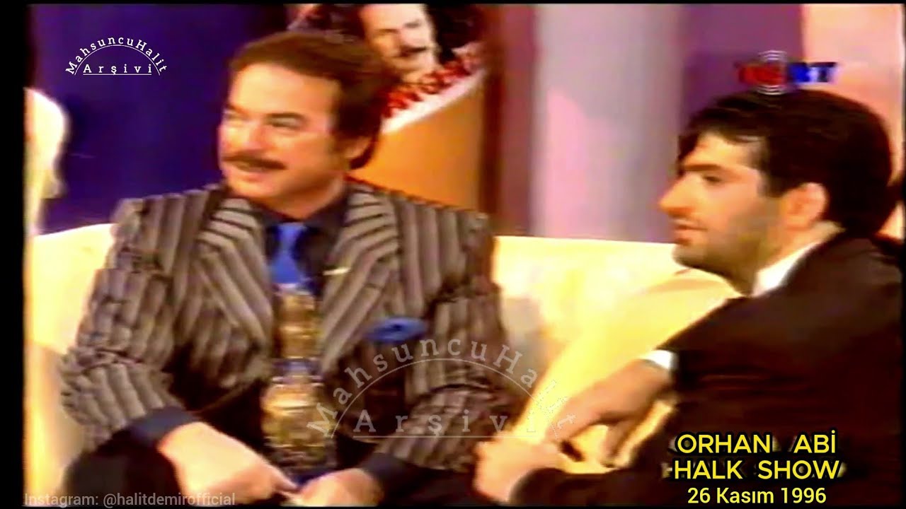 Orhan Abi Halk Show - Konuk : Mahsun Kırmızıgül - Osman Yağmurdereli (Tgrt - 26 Kasım 1996)