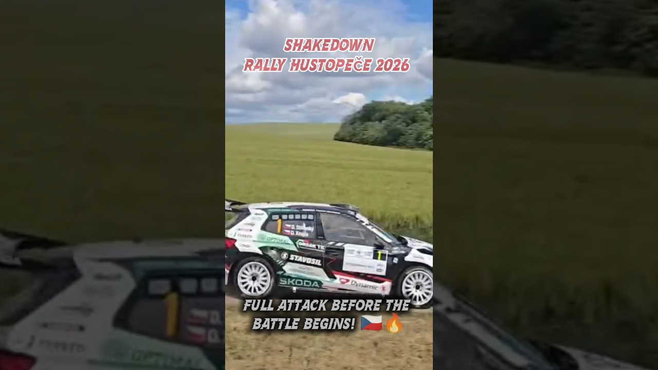 Rally Hustopeče 2026 Shakedow | Full Attack #RallyHustopece2026 #Shakedown #Rally #RallyHustopece