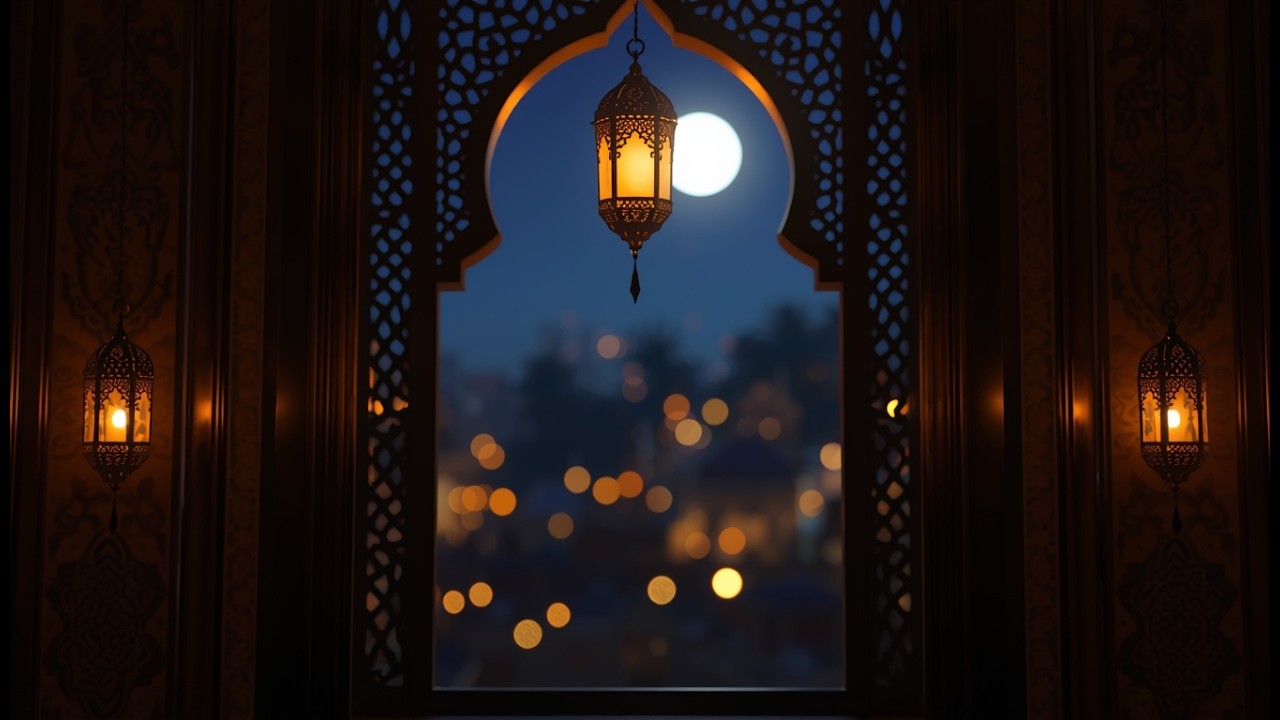 🌙 لحظات روحانية عميقة في أجواء رمضان ✨ Ramadan Spiritual Meditation
