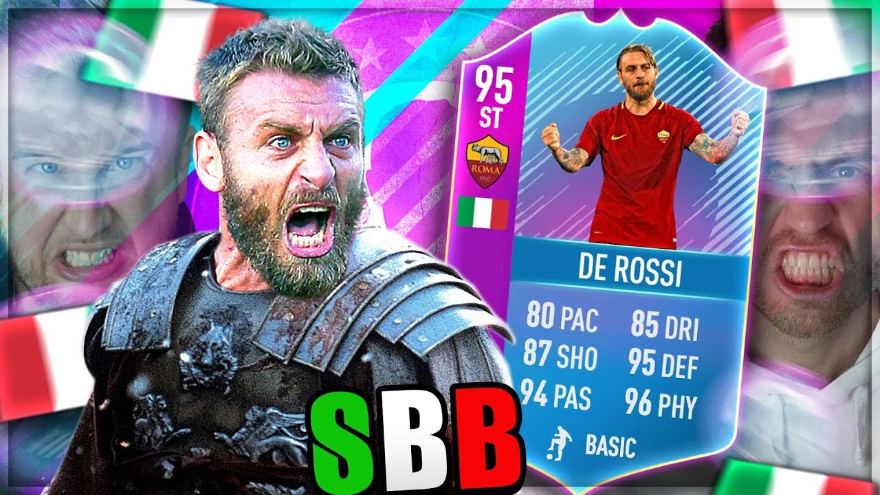 FIFA 18: ST De Rossi 95 SQUAD BUILDER BATTLE vs Nohandgaming