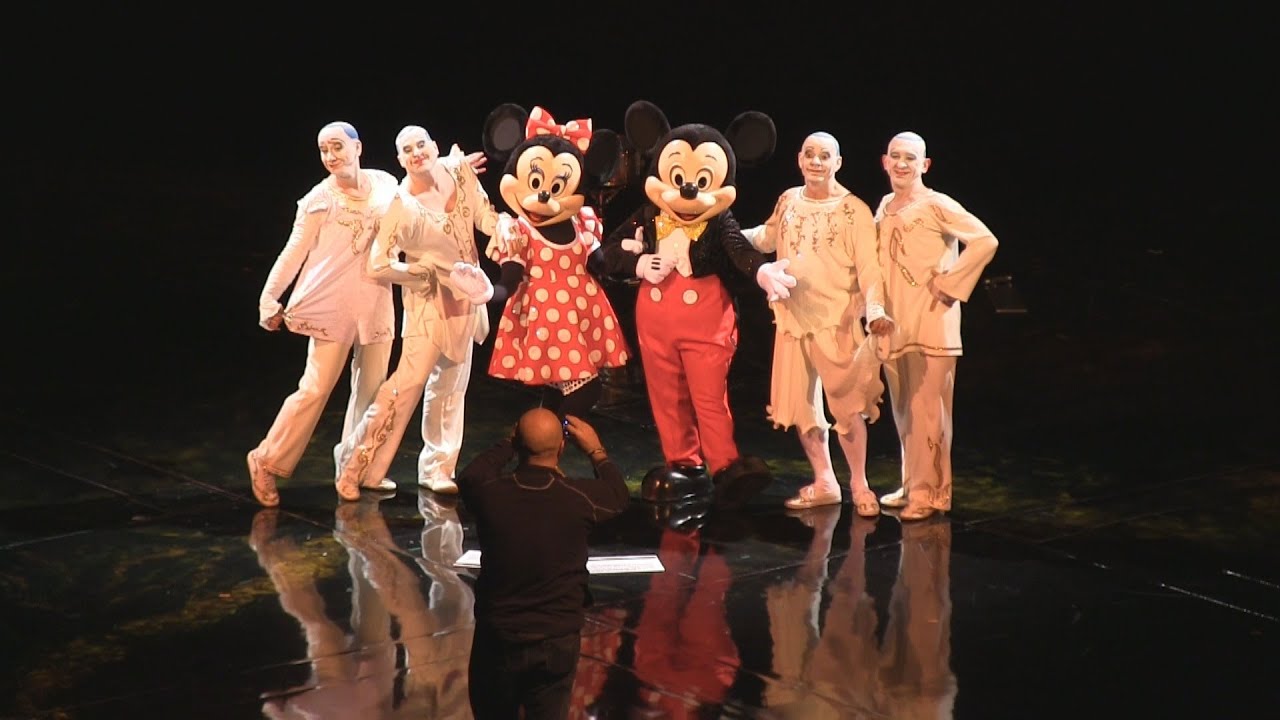 Cirque du Soleil La Nouba celebrates 15th anniversary with special appearance by Mickey & Minnie