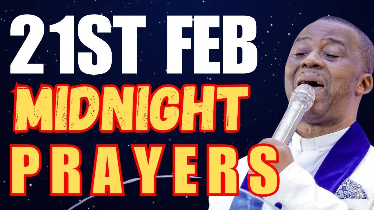 FEBRUARY 21ST, 2025,  MFM MIDNIGHT OLUKOYA PROPHETIC PRAYERS FOR DELIVERANCE #mfm