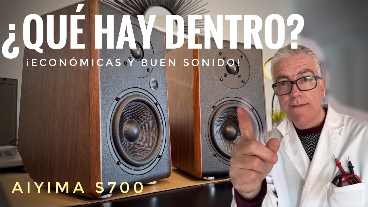 AIYIMA S700 -- El mejor Sonido posible al menor precio posible¡¡¡ - Altavoces activos.