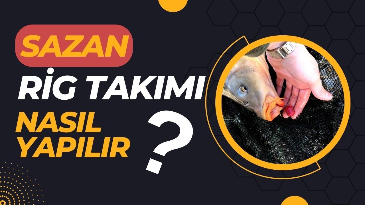 SAZAN RİG TAKIMI NASIL YAPILIR? (KOLAY SAZAN TAKIMI HAZIRLAMA)