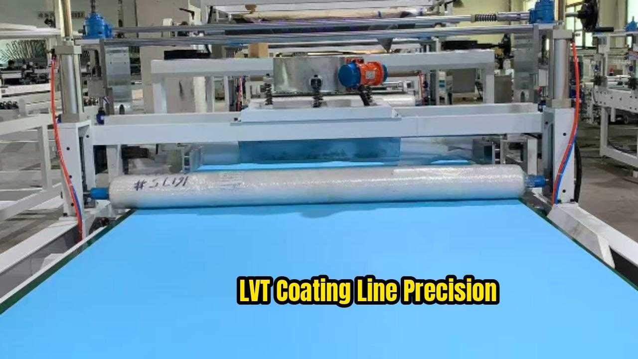 XPS Scrap Coating Line Precision Multi Layer Flooring