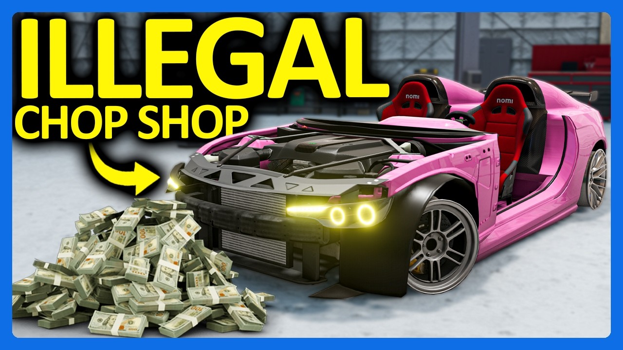 I Created An Illegal Chop Shop... (BeamNG Broke to Billionaire)