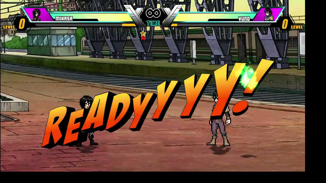 Mikasa Vs Yuno Jump Force Mugen V2