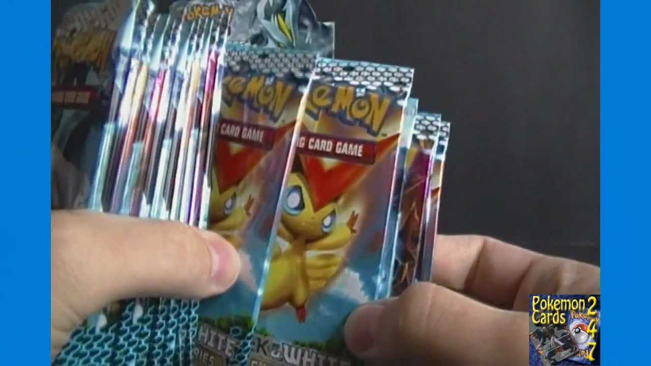 Pokemon Black & White Noble Victories Booster Box Opening of Trading Cards (Box 1 Part 2)