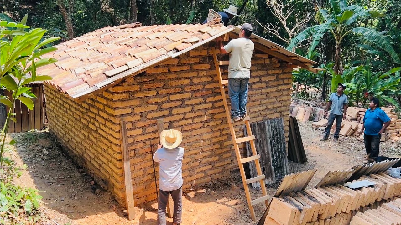 Así Se Hacen Las CASAS De ADOBE En Mexico