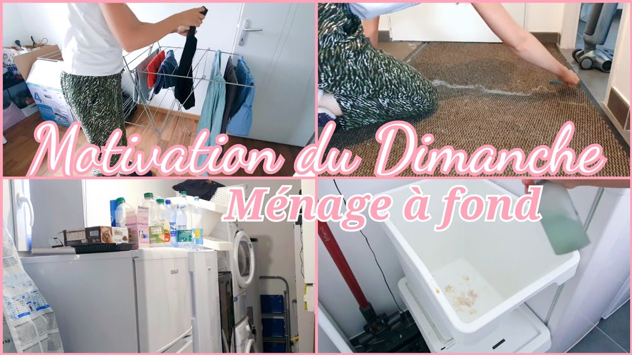 ✨️ Motivation du Dimanche pour garder sa maison propre 🧼 MÉNAGE à fond! 🧹